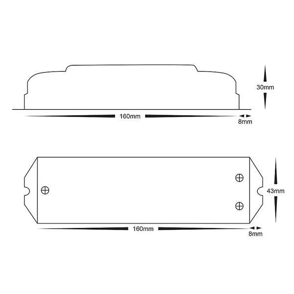 Repeater / Amplifier Power 4 Channel LED Havit Lighting - HV9104-LT-3040-5A