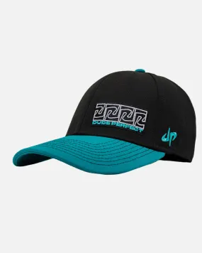 Repeater Stretch Fit Hat (Black/Mint)