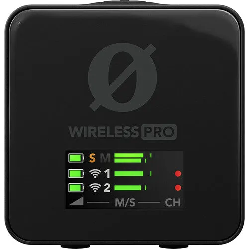 Rode Wireless WiGo PRO 2-Person Clip-On Wireless Microphone System/Recorder with Lavaliers (2.4 GHz)