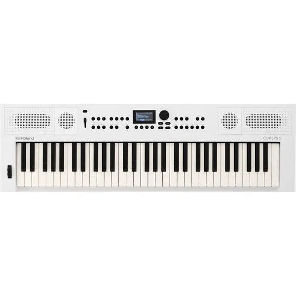 Roland GO KEYS 5 Portable Keyboard in White GOKEYS5WH