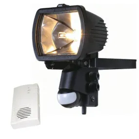 Security PIR Floodlight with Chime/Receiver Pack