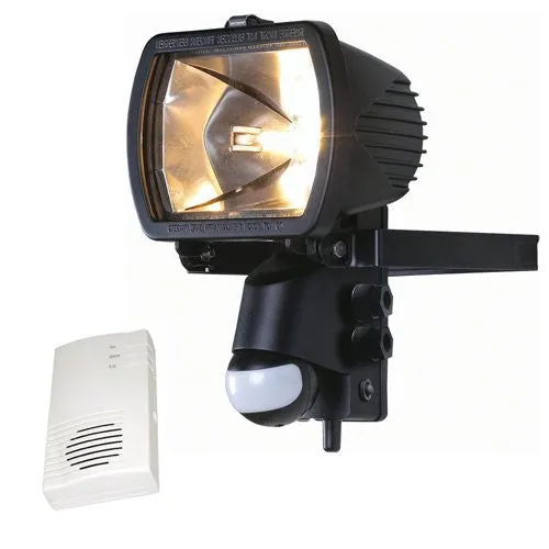 Security PIR Floodlight with Chime/Receiver Pack