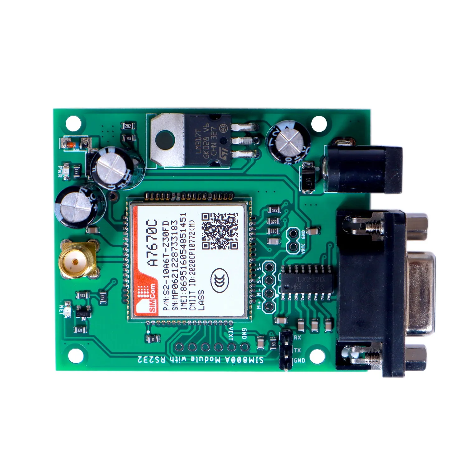 SIM A7670C 4G LTE GSM Modem LM137 with Antenna- ADIY