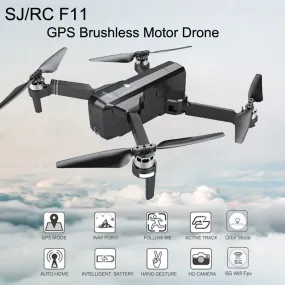 SJRC F11 PRO GPS Drone With Wifi FPV 1080P/2K HD Camera F11 Brushless Quadcopter Foldable Drone