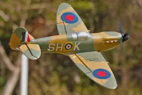 Skynetic Supermarine Spitfire Mk IIA EPP with Gyro 400mm (15.7") Wingspan - RTF