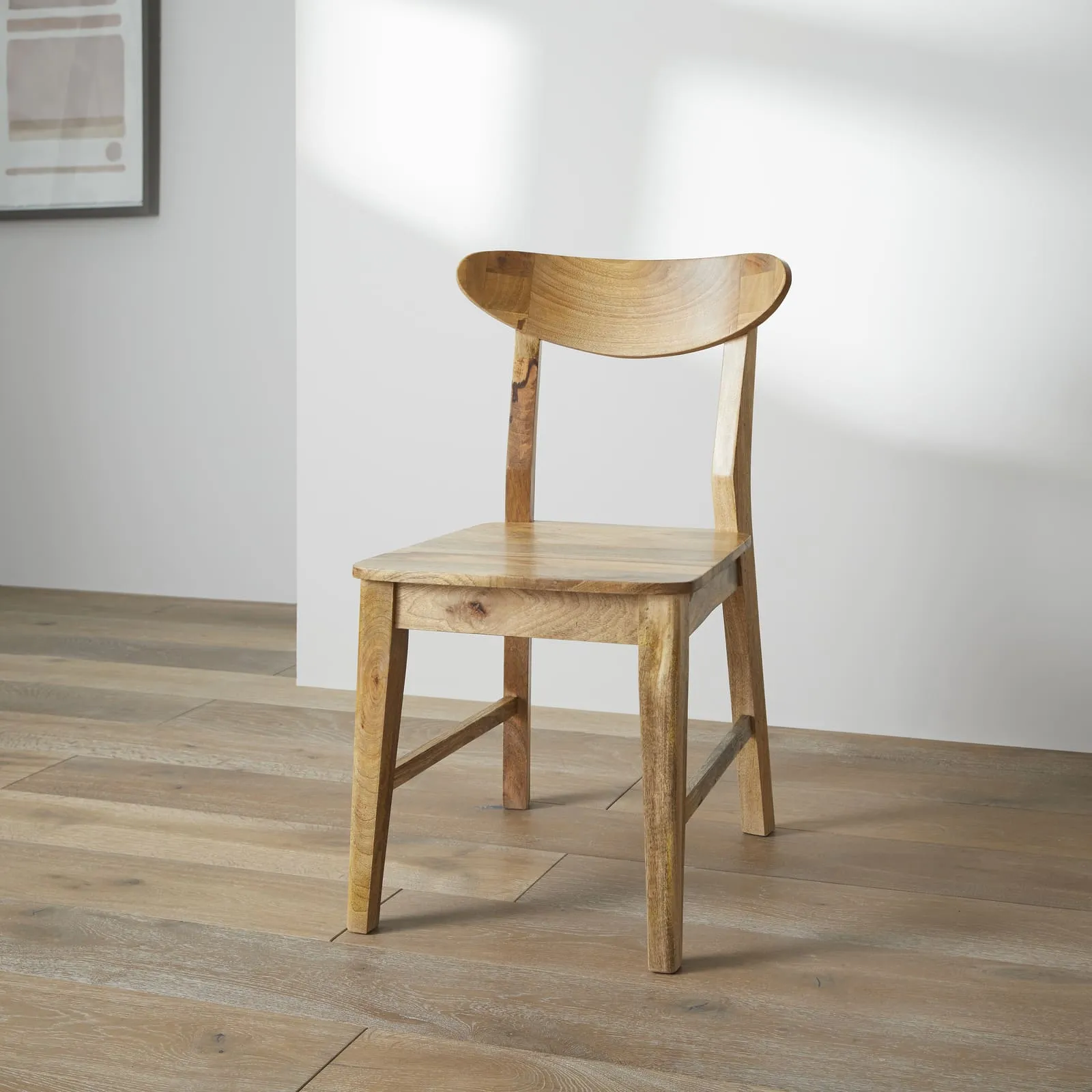 Solid Mango Wood Dining Chair