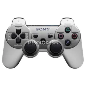 Sony PS3 DualShock 3 Game Controller (Silver) - Brand New