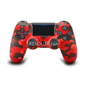 Sony PS4 DualShock 4 Game Controller for PS4, PC, Smartphones and Gadgets (Red Camouflage) - Brand New