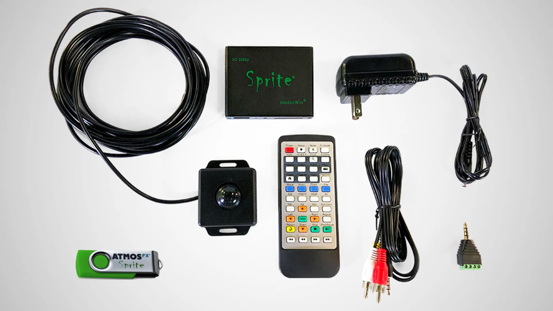 Sprite Motion Sensor Media Player