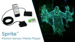 Sprite Motion Sensor Media Player