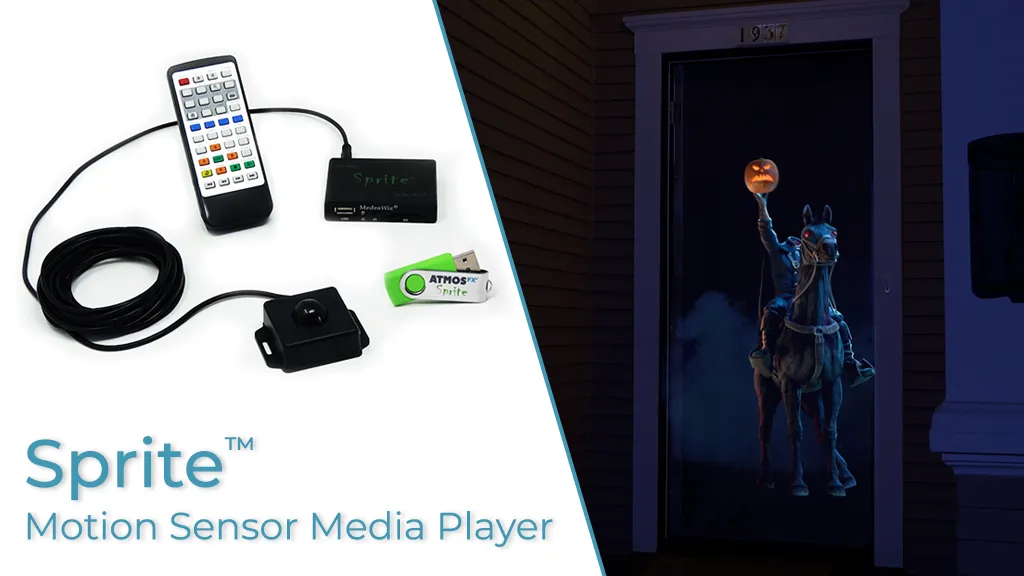 Sprite Motion Sensor Media Player