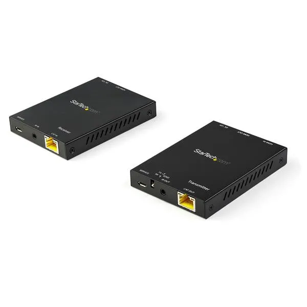 Startech.Com Hdmi Over Cat6 Extender Kit - 4K 60Hz - Hdmi Balun Kit - Signal Up To 165 Ft / 50M - Hdr - 4:4:4 - 7.1 Audi