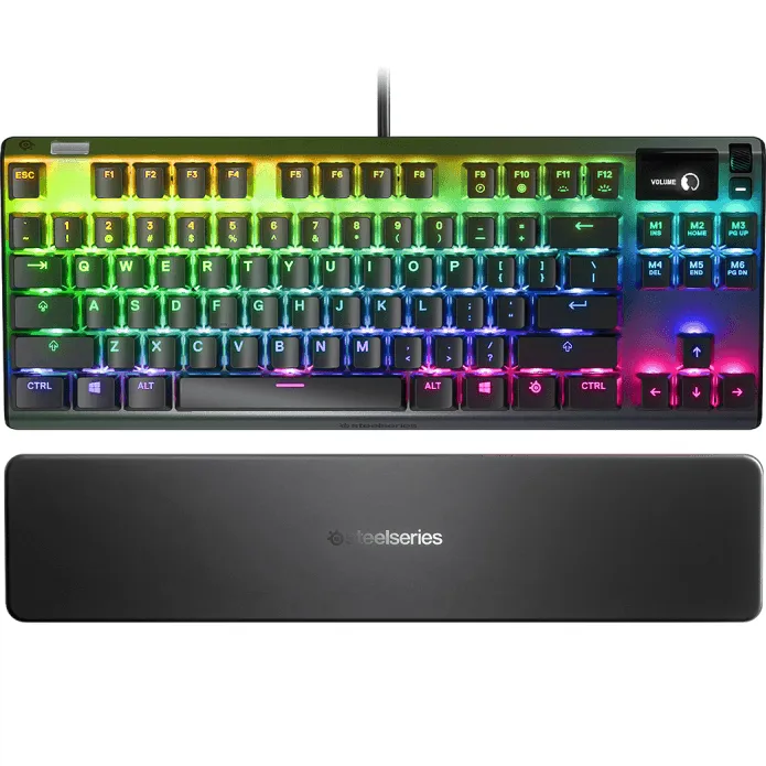 SteelSeries Apex Pro TKL RGB Mechanical Gaming Keyboard Compact