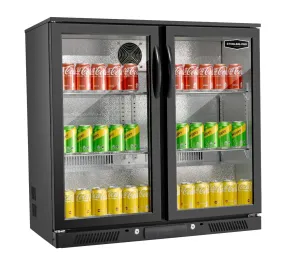 Sterling Pro Green SP2HC 180 Bottle Double Door Bottle Cooler