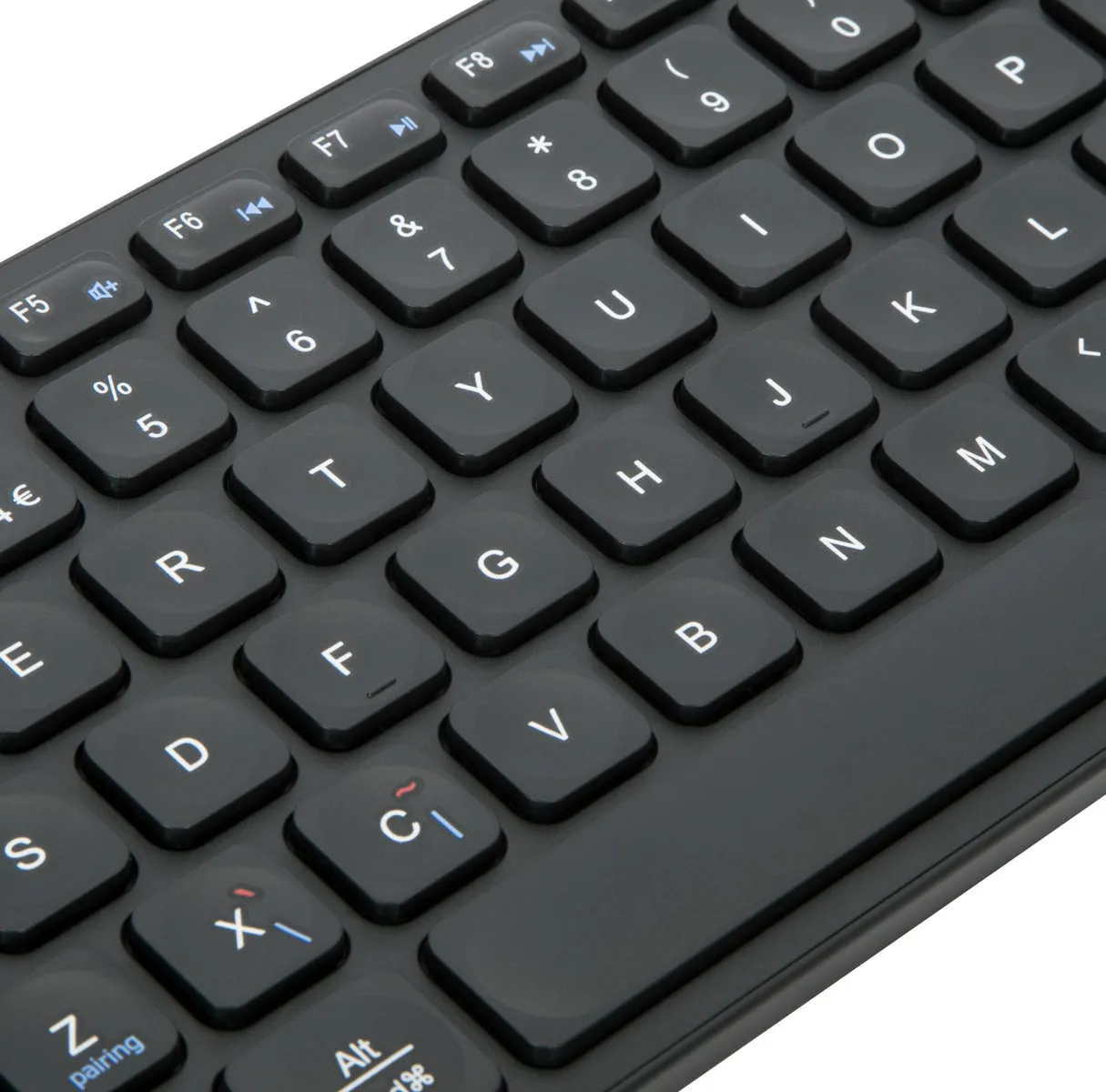 Targus - Keyboard - Compact, Multi-Device, Antimicrobial - Wireless - Bluetooth 5.1 - Qwerty - Uk - Black - B2b