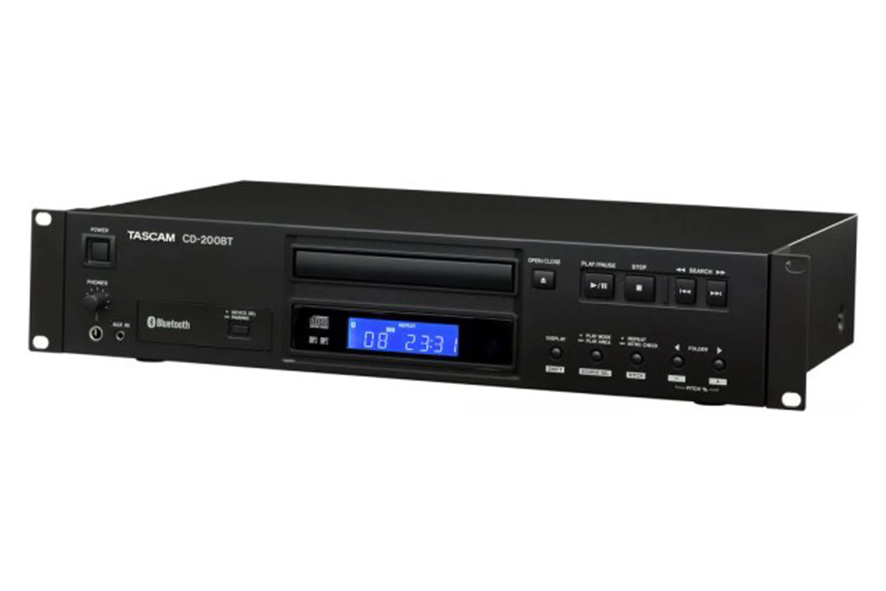 Tascam CD-200BT Series Professional CD Player with Bluetooth