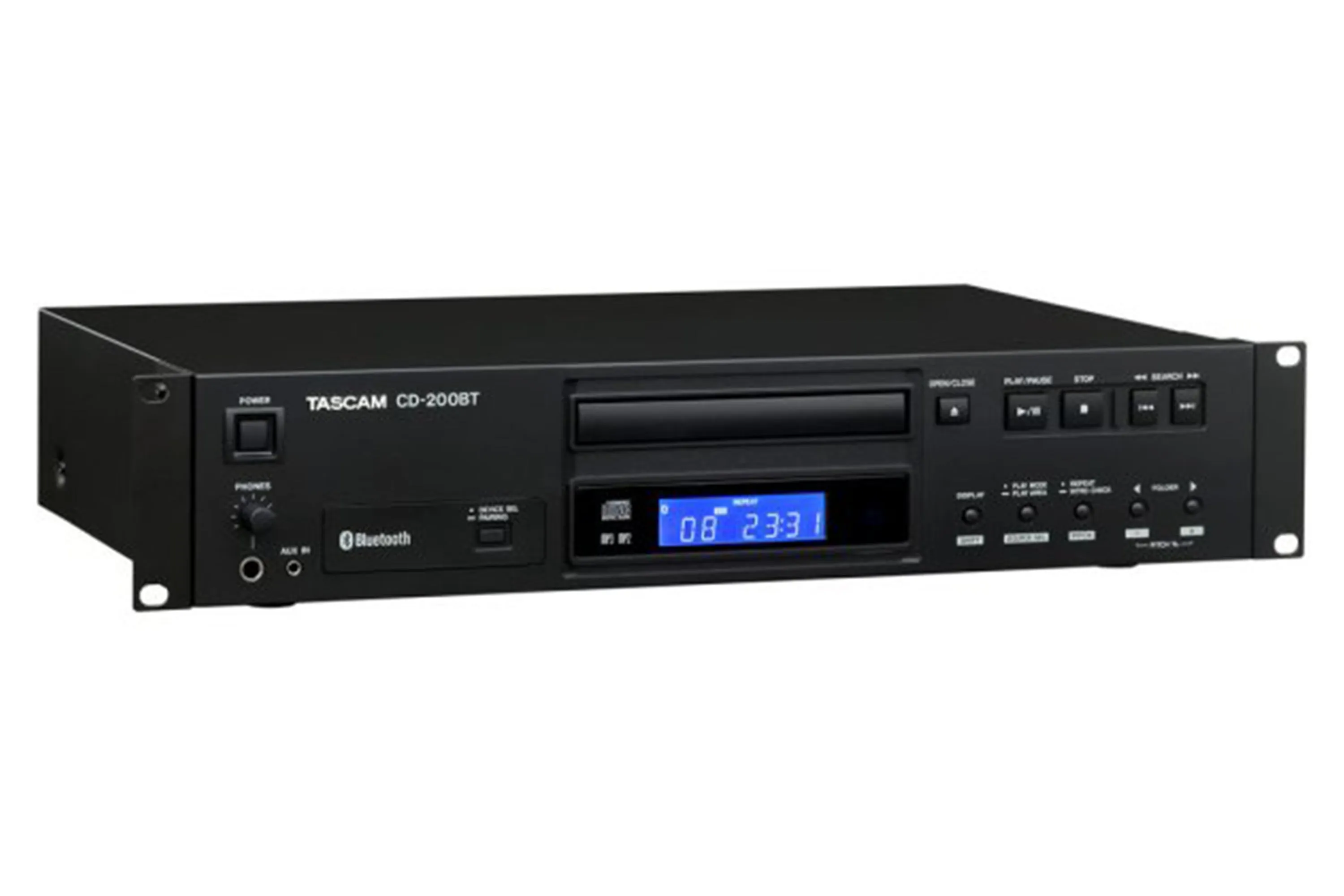 Tascam CD-200BT Series Professional CD Player with Bluetooth