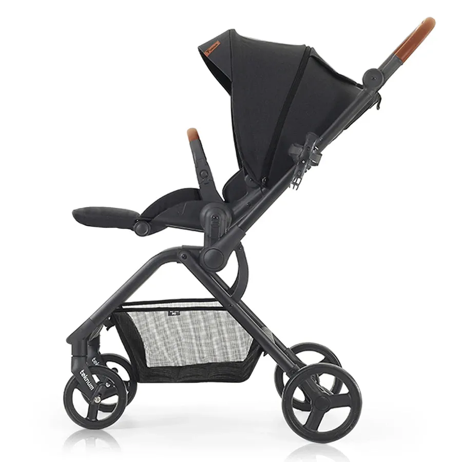 Teknum Stroll-1 Reversible Travel Stroller (Black)