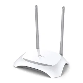 TP-Link TL-WR840N 300Mbps Wireless N Speed N300 Wi-Fi Router 2.4GHz with 5dBi Antennas, Tether App, Access Point, Range Extender, WISP Mode, IPv6 Ready, IPTV