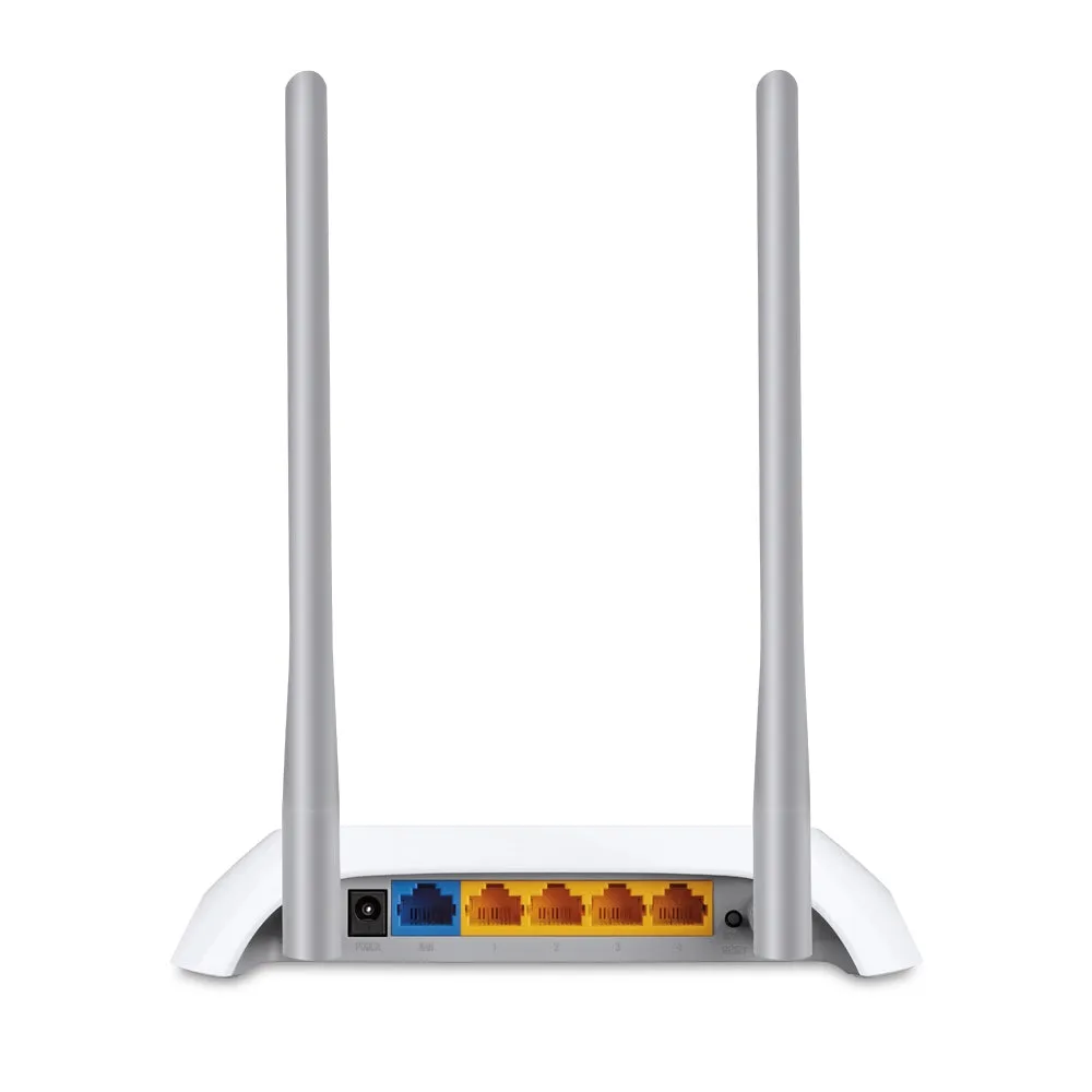 TP-Link TL-WR840N 300Mbps Wireless N Speed N300 Wi-Fi Router 2.4GHz with 5dBi Antennas, Tether App, Access Point, Range Extender, WISP Mode, IPv6 Ready, IPTV