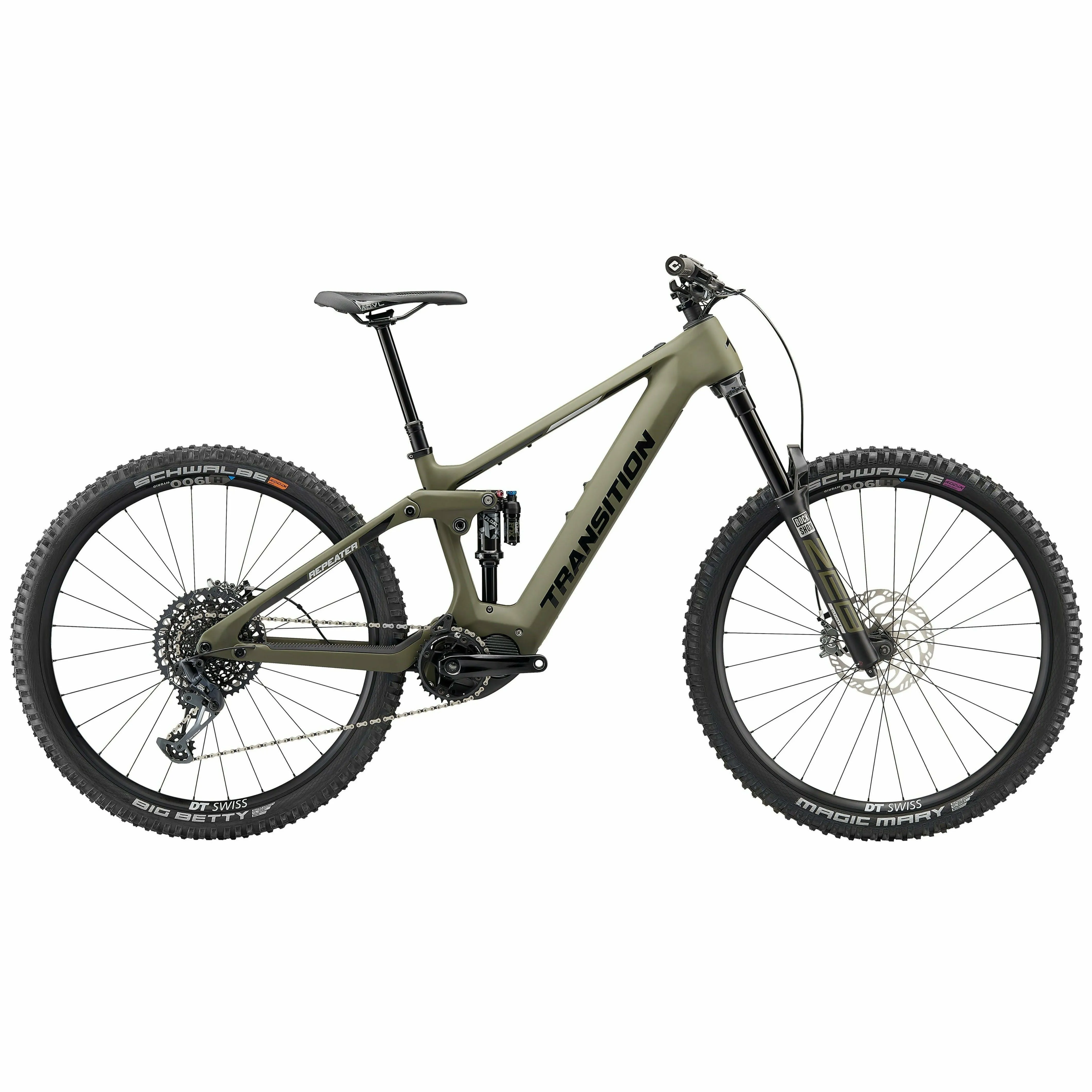 Transition Repeater GX Carbon Electric Mountain Bike 2023 - Mossy Green