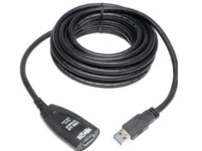 Tripp Lite Usb 3.0 Superspeed Active Extension Repeater Cable (a M-f) 5m (16-ft.)