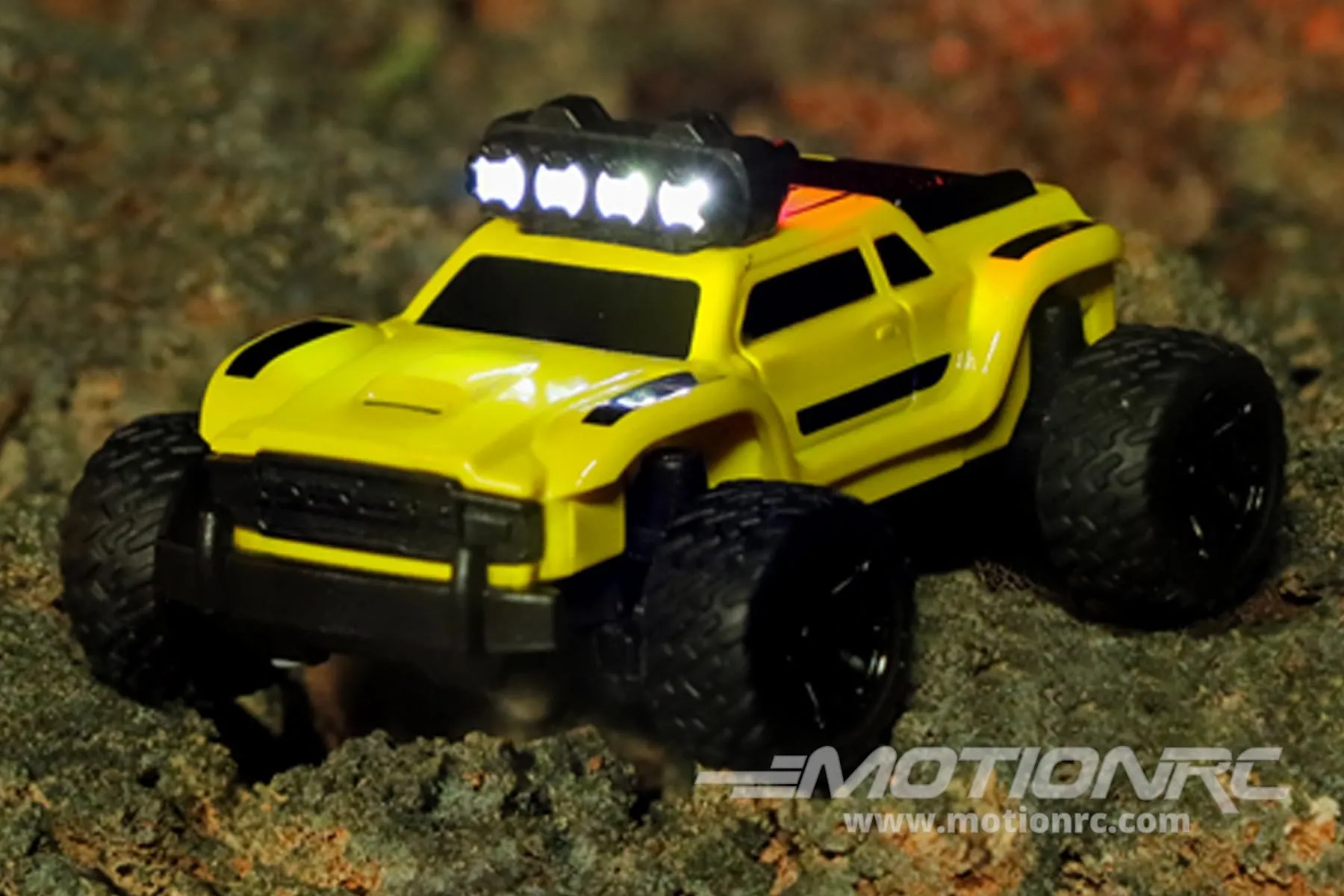 Turbo Racing Monster Truck Yellow 1/76 Scale 2WD - RTR