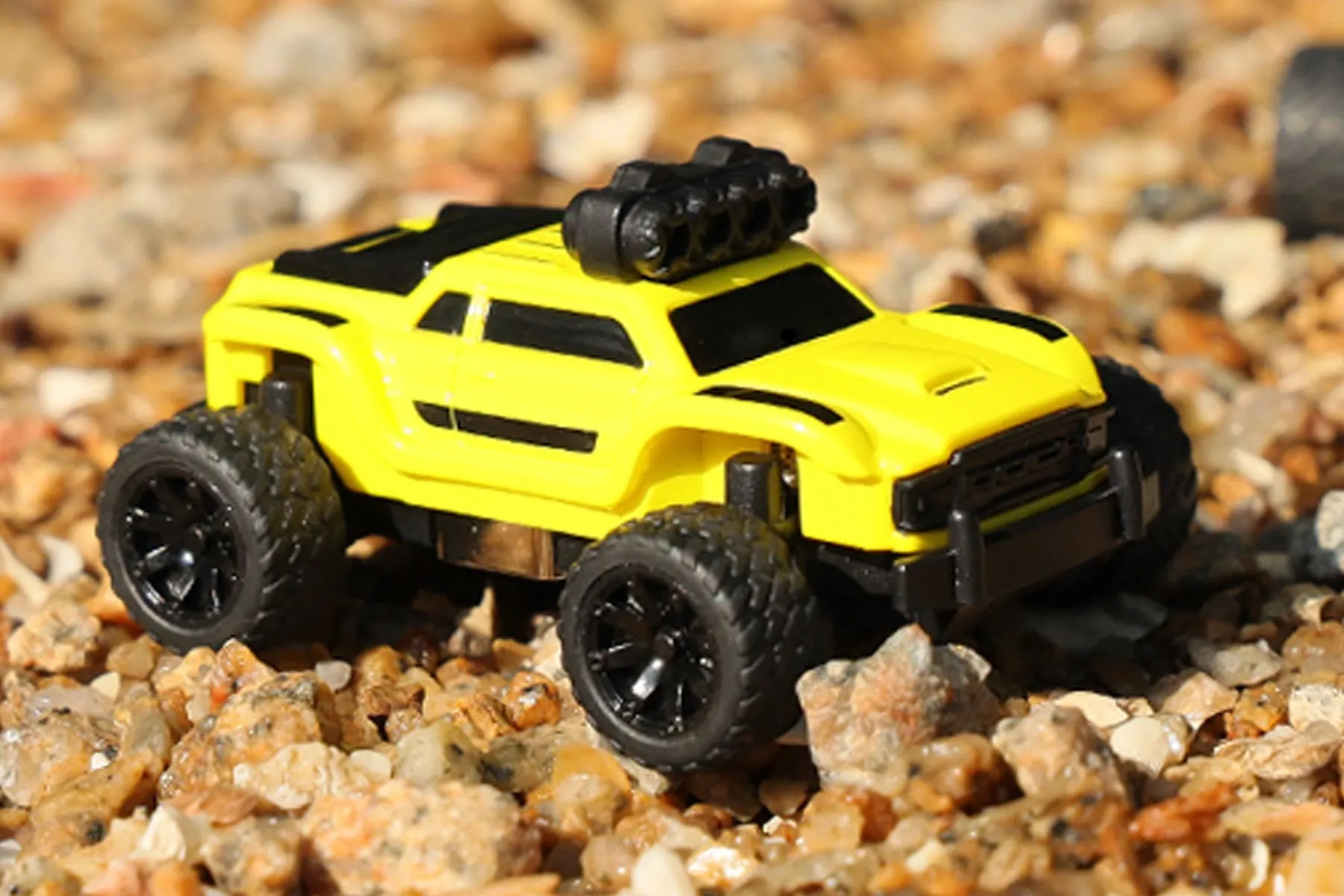 Turbo Racing Monster Truck Yellow 1/76 Scale 2WD - RTR