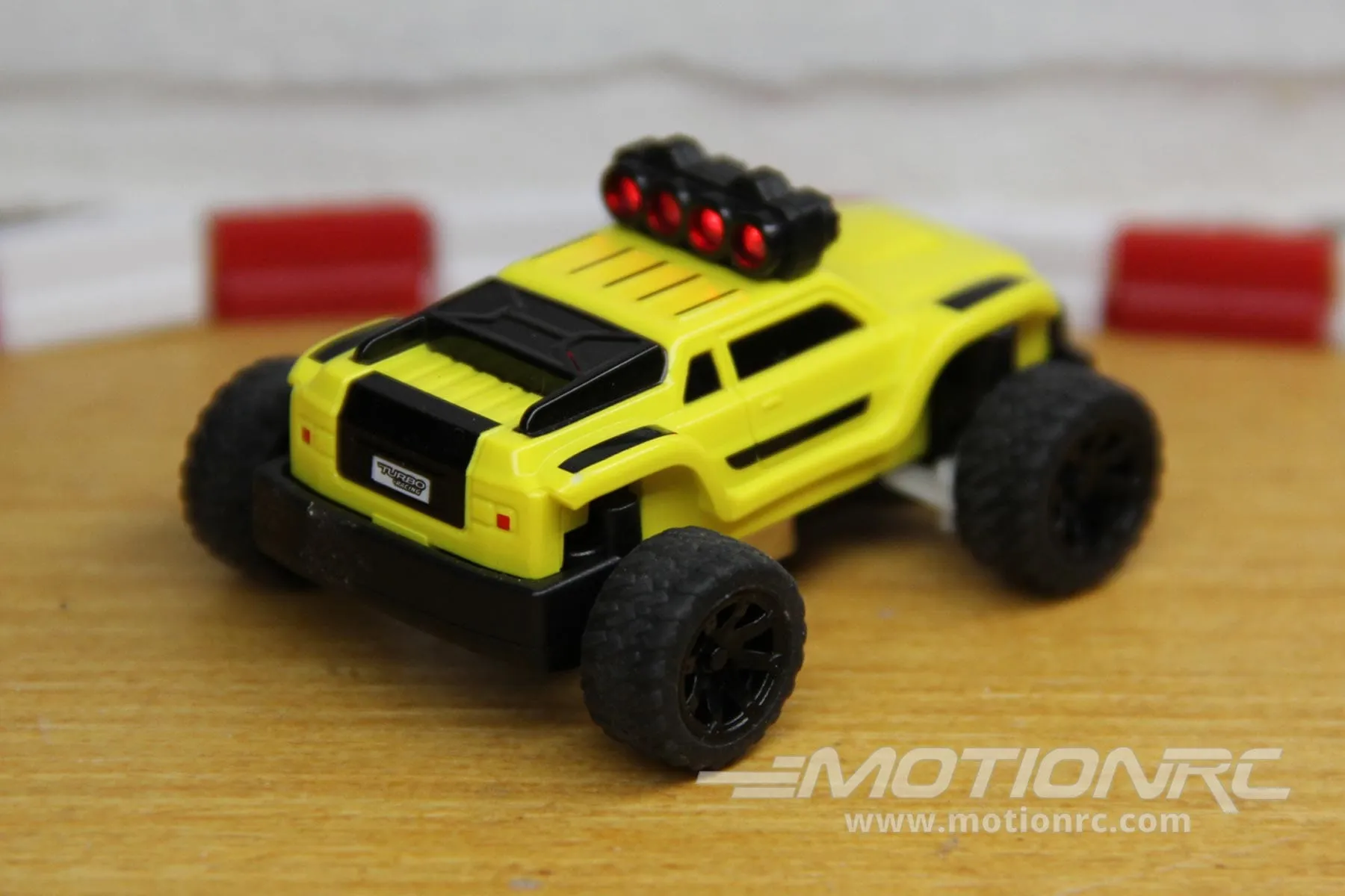 Turbo Racing Monster Truck Yellow 1/76 Scale 2WD - RTR