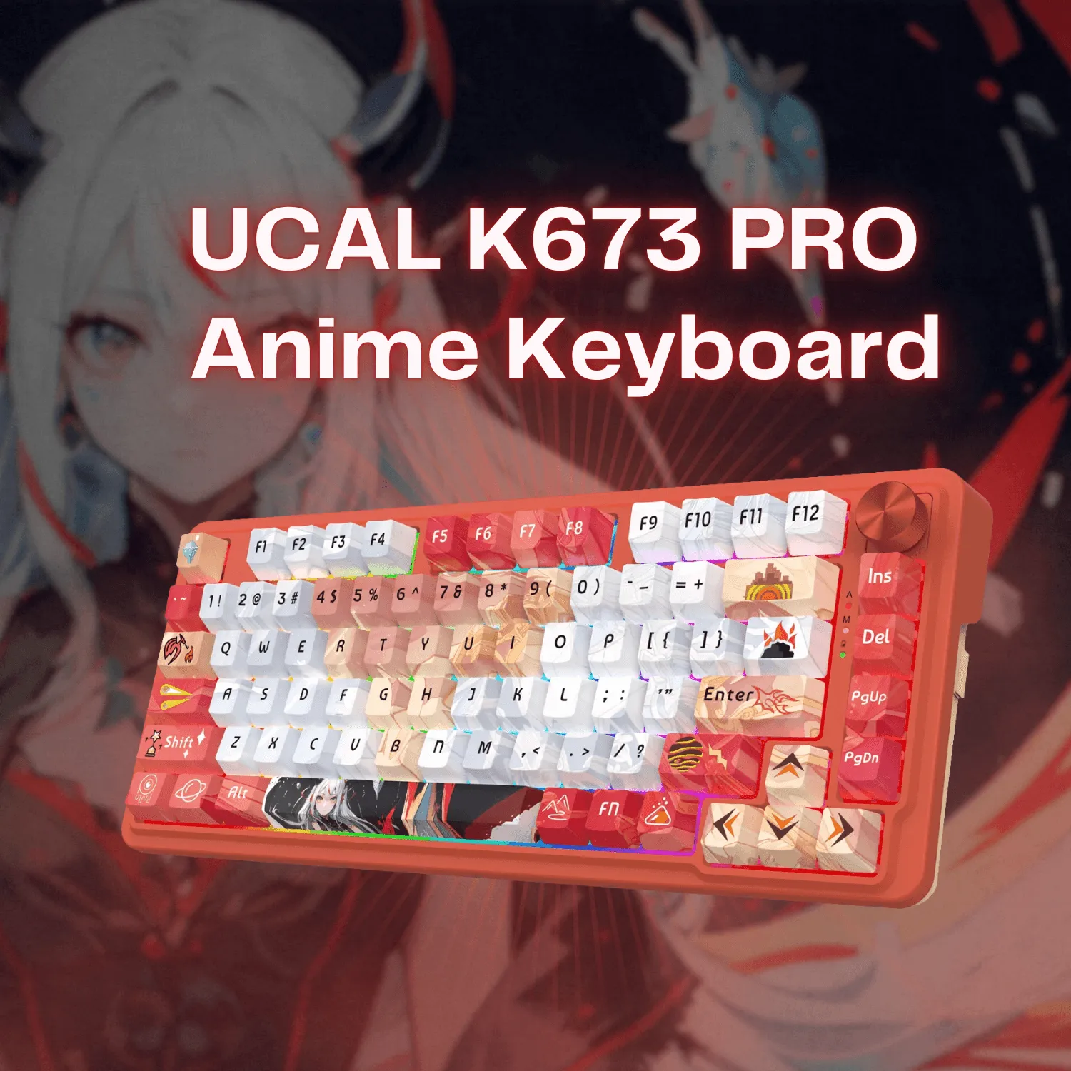 UCAL K673 PRO Anime Keyboard