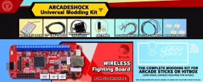 UNIVERSAL MODDING KIT: WIRELESS Edition w/ Brook Fighting Board