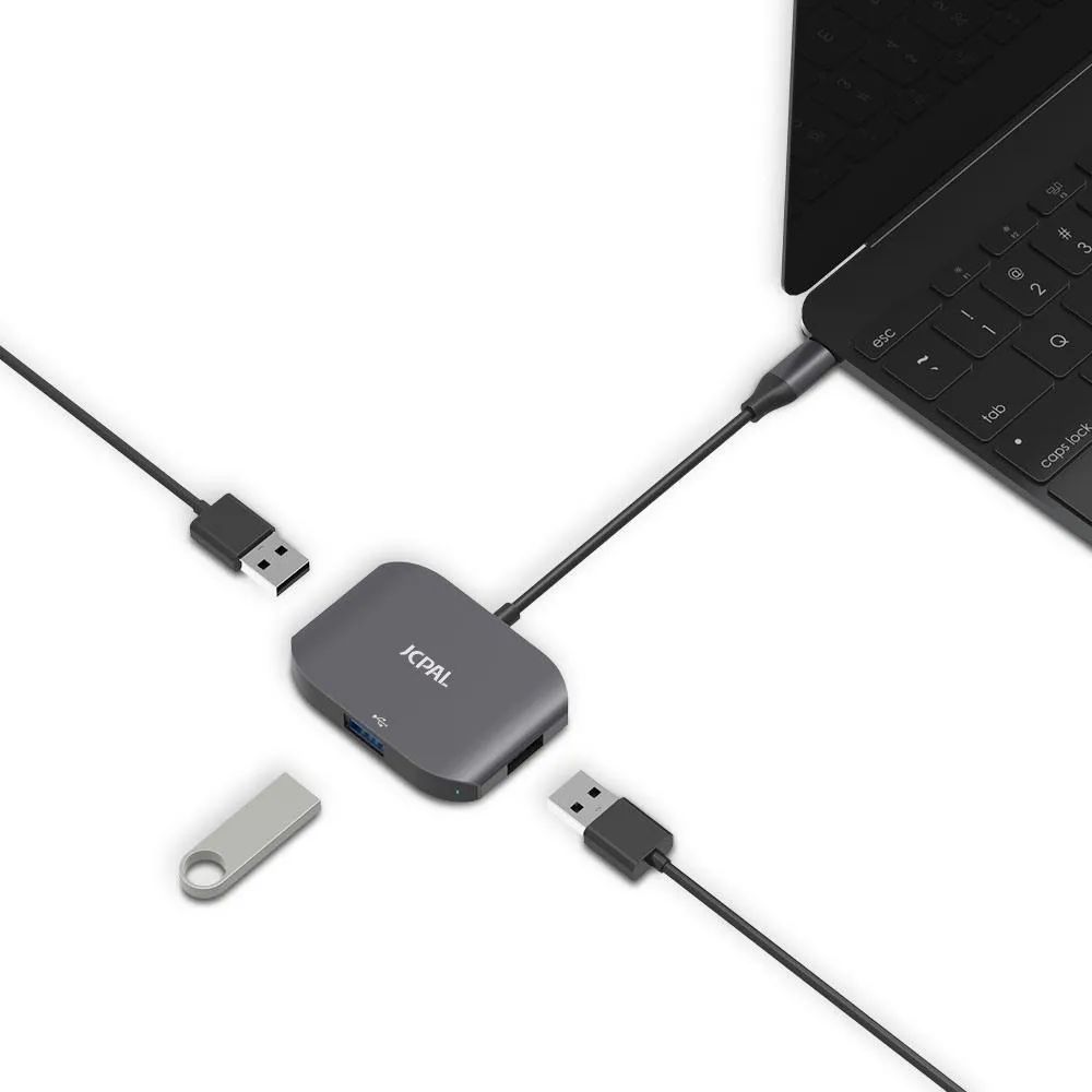 USB-C to USB 3-Port Hub