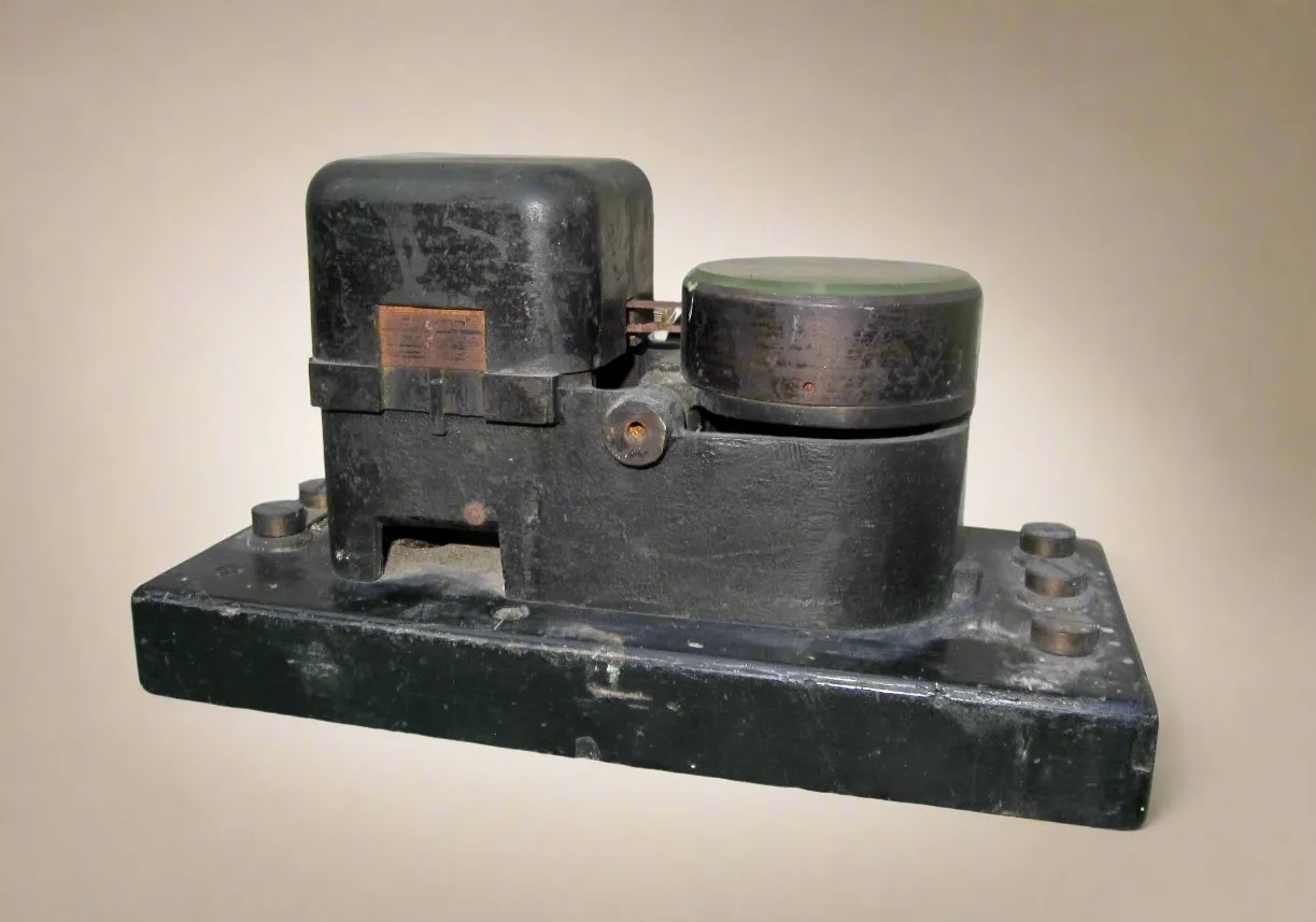 Vintage Telegraphy Morse Repeater by Creed & Co