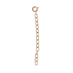 Waxing Poetic Chain Extender ~ Brass