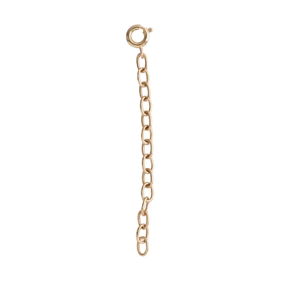 Waxing Poetic Chain Extender ~ Brass