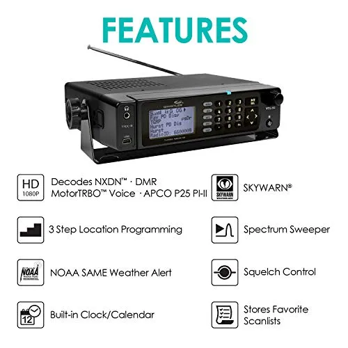 Whistler TRX-2 Desktop Digital Scanner