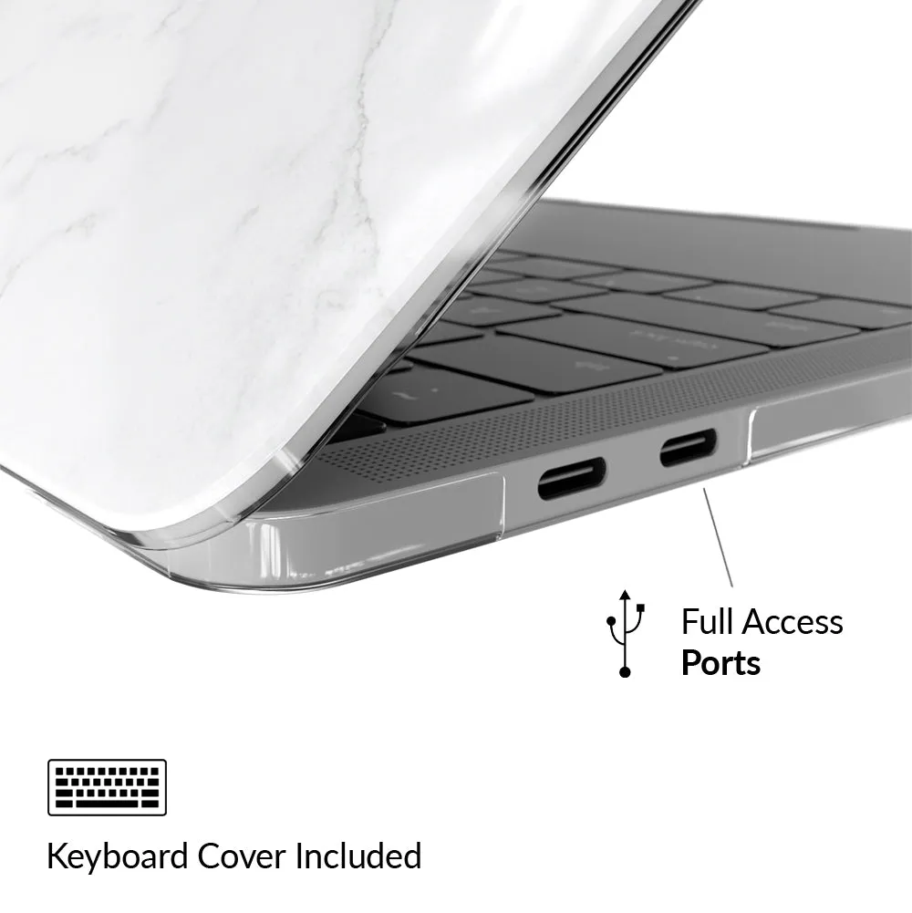 White Marble MacBook Case 2.0