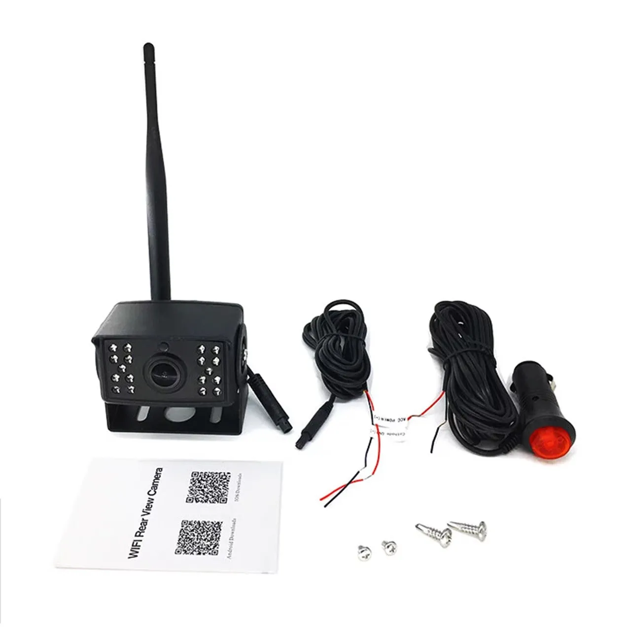 WIFI Heavy Duty Wireless Night Vision Backup Cam! Use Phone/Tablet as LCD