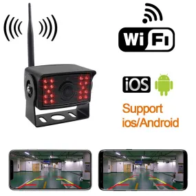 WIFI Heavy Duty Wireless Night Vision Backup Cam! Use Phone/Tablet as LCD