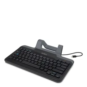 Wired Tablet Keyboard with Stand and USB-C Connector