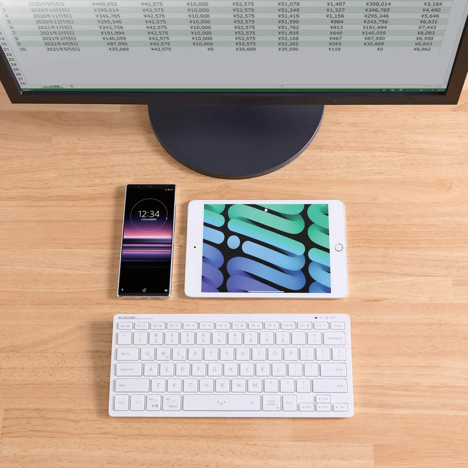 Wireless Bluetooth Mini Keyboard