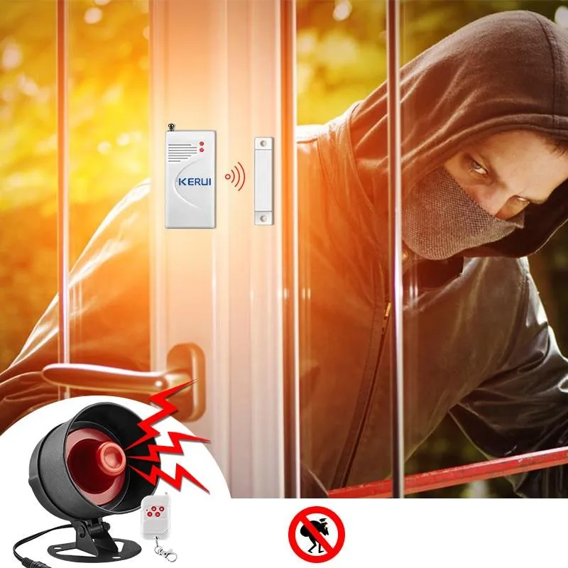 Wireless Burglar Alarm Security System