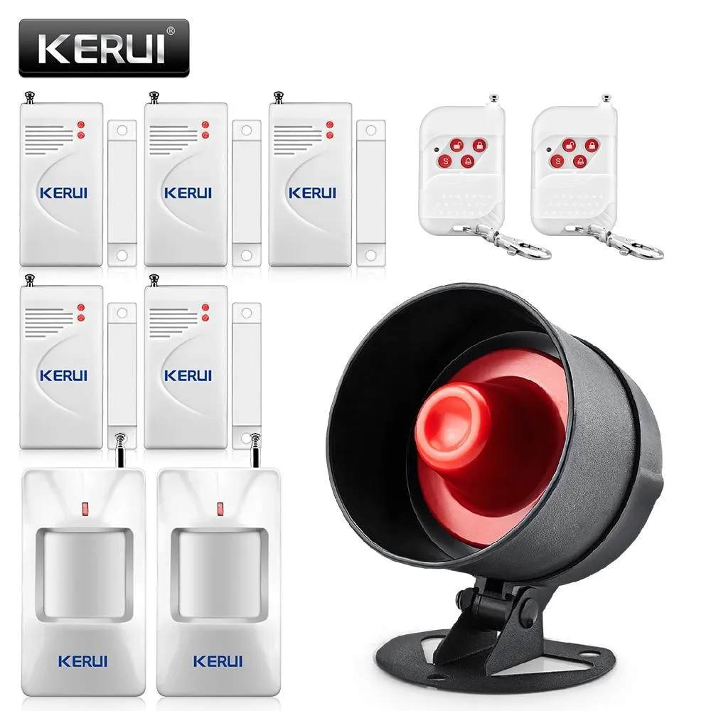 Wireless Burglar Alarm Security System