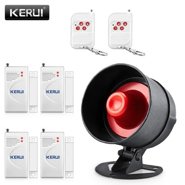 Wireless Burglar Alarm Security System