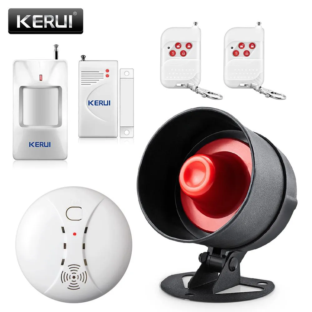 Wireless Burglar Alarm Security System