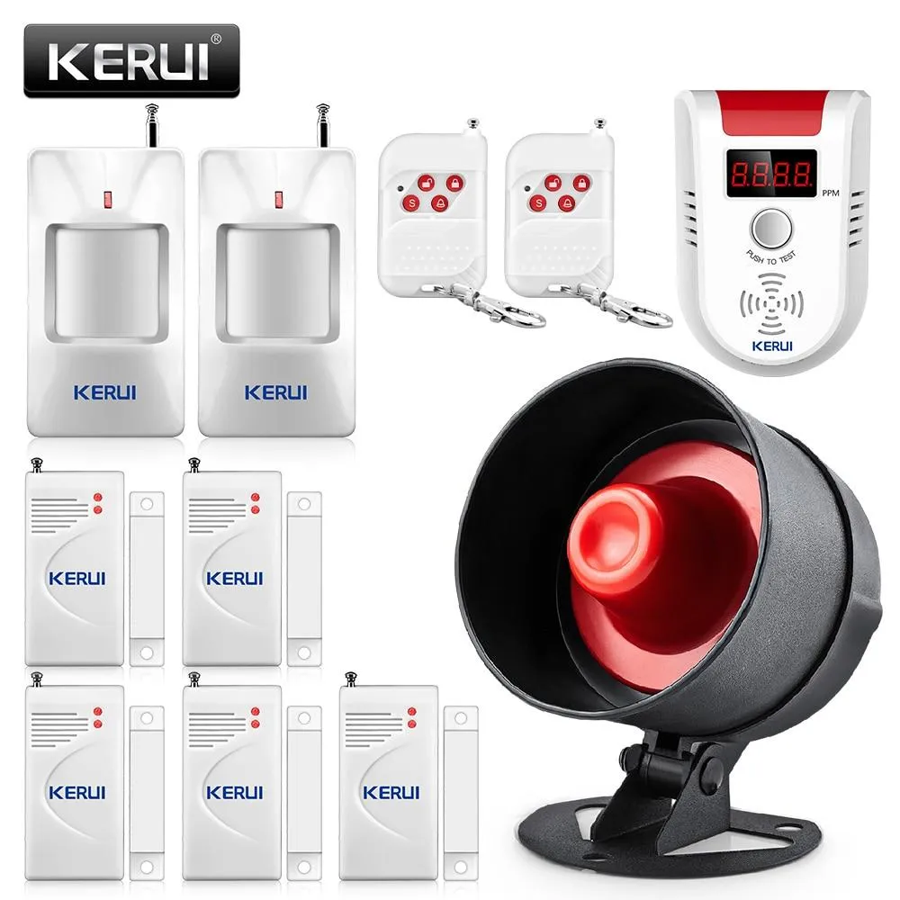 Wireless Burglar Alarm Security System