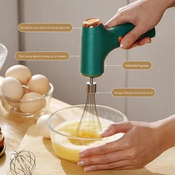 WIRELESS HAND HELD EGG BEATER