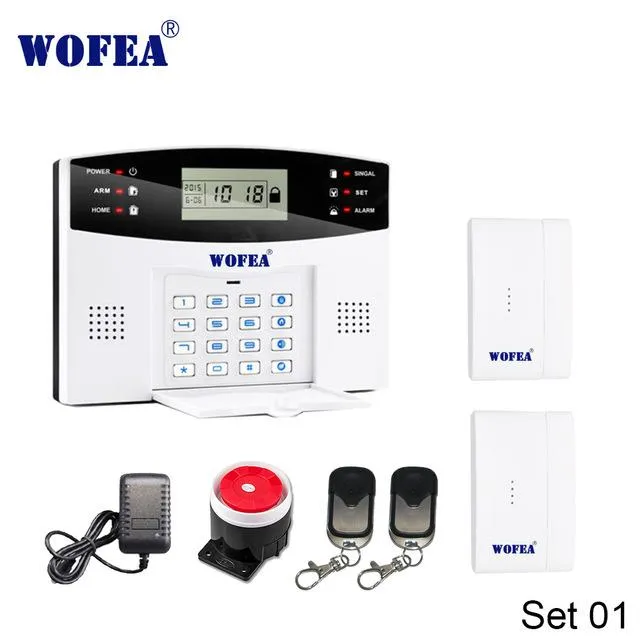 Wireless Home Security GSM Alarm System