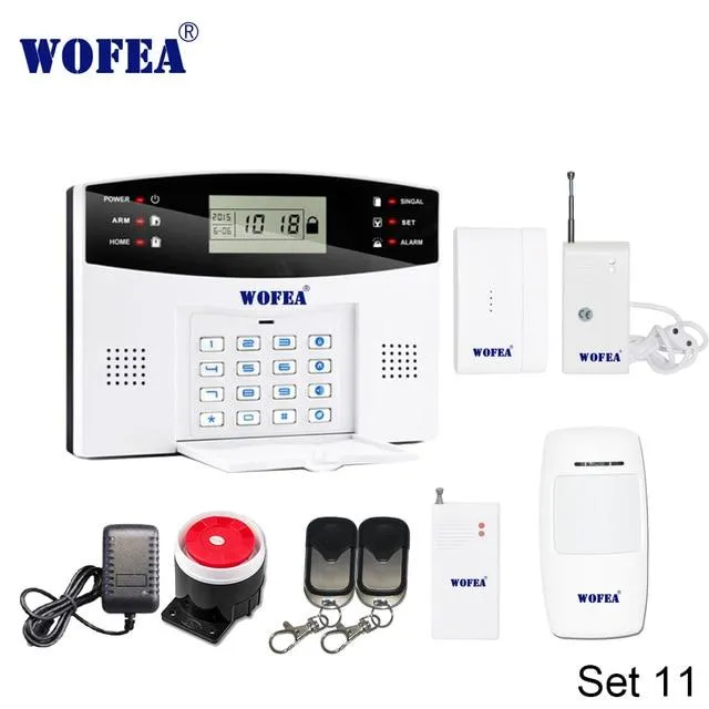 Wireless Home Security GSM Alarm System