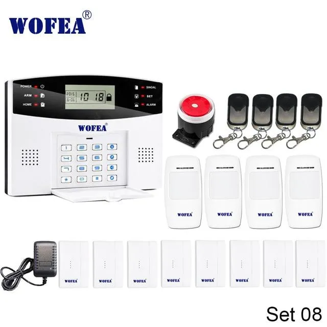 Wireless Home Security GSM Alarm System